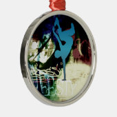 Ornement Métallique Graffiti de danse de coupure de style libre (Droite)