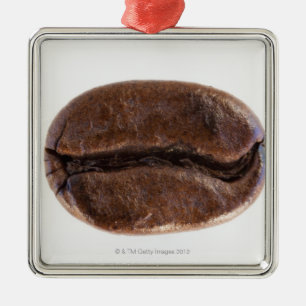 Ornement Métallique Grain de café de rôti, tir de studio