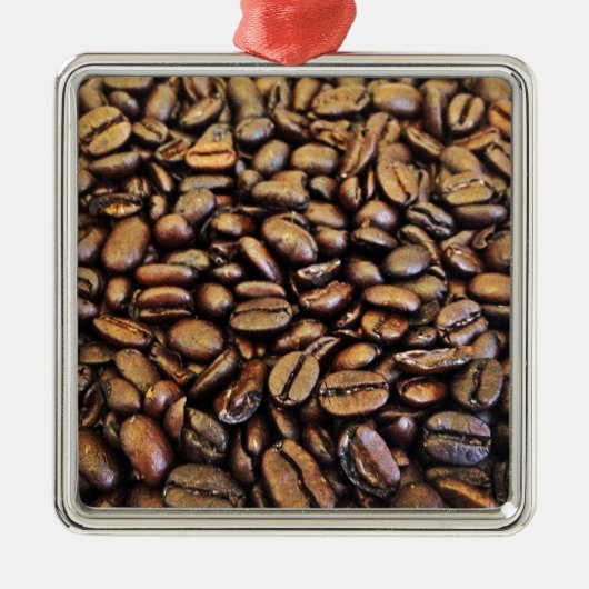 Ornement Métallique grains de café (Devant)
