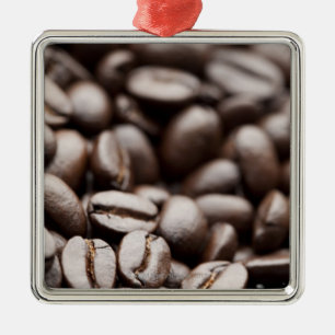 Ornement Métallique Grains de café organiques de montagne pourpre de