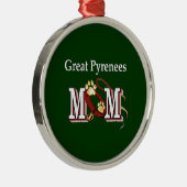 Ornement Métallique Grande maman des Pyrénées (Droite)