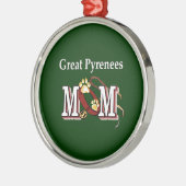 Ornement Métallique Grande maman des Pyrénées (Gauche)