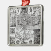 Ornement Métallique Gravé par Robert Vaughan (Gauche)