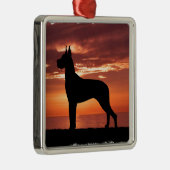 Ornement Métallique Great dane (Droite)