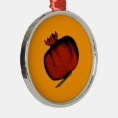 Ornement Métallique Grenade (Droite)