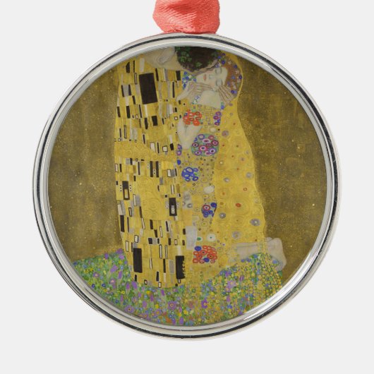 Ornement Métallique Gustav Klimt "Le Baiser" (Devant)