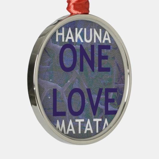 ORNEMENT MÉTALLIQUE HAKUNA MATATA (Droite)