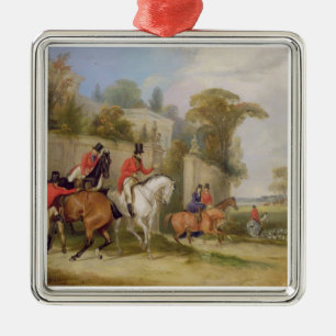 Ornement Métallique Hall du célibataire, le rassemblement, 1835 (huile