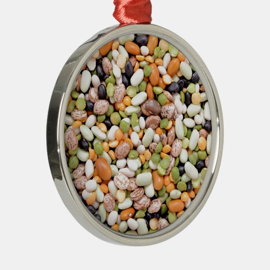 Ornement Métallique Haricots mélangés (Droite)