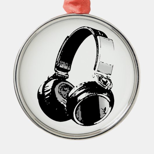 Ornement Métallique Headphone (Devant)