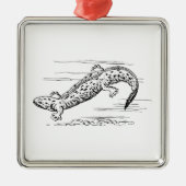 Ornement Métallique Hellbender (Devant)