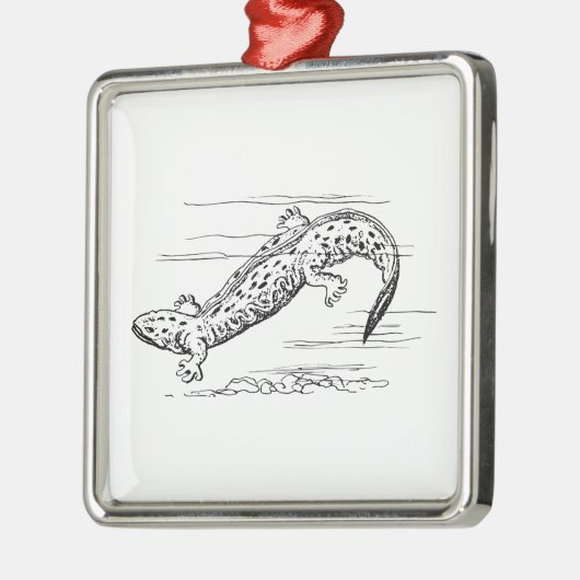 Ornement Métallique Hellbender (Gauche)