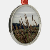 Ornement Métallique Herbes en éolien (Droite)