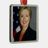 Ornement Métallique hillary clinton (Droite)