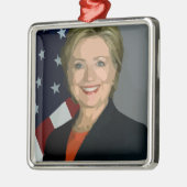 Ornement Métallique hillary clinton (Gauche)