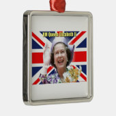 Ornement Métallique HM Queen Elizabeth II (Droite)