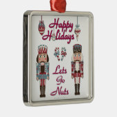 Ornement Métallique Holiday Nutcracker (Droite)