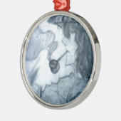 Ornement Métallique homme fumer pipe manga anime (Gauche)