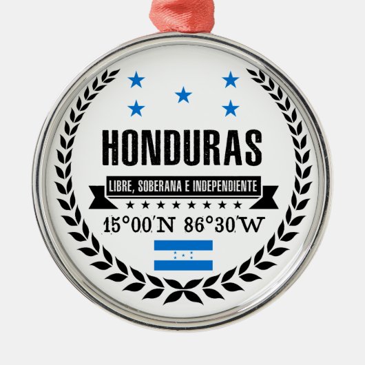 Ornement Métallique Honduras (Devant)