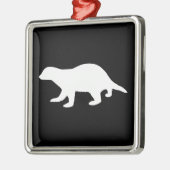 Ornement Métallique Honey Badger (Gauche)