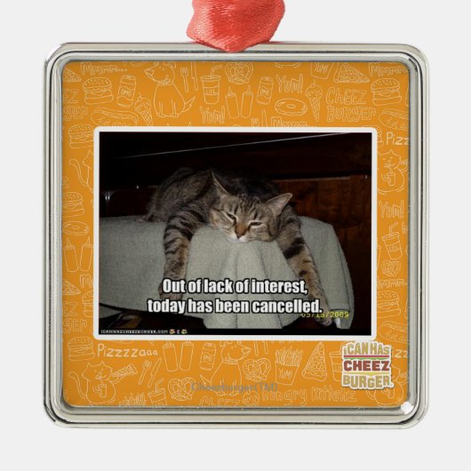 Ornement Métallique Hors du manque d'intérêt (Devant)