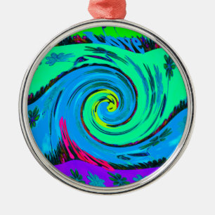 Ornement Métallique I Love Hawai.png