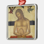 Ornement Métallique Icône dépeignant le Christ dans la tombe (Gauche)