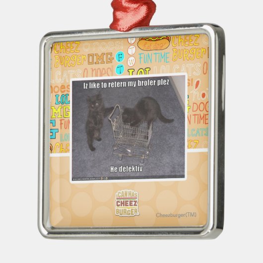 Ornement Métallique Il defectiv (Gauche)