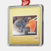 Ornement Métallique Il est beau ! (Gauche)