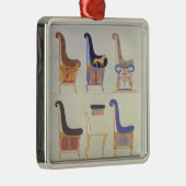 Ornement Métallique Illustrations de divers sièges et armchai peints (Droite)