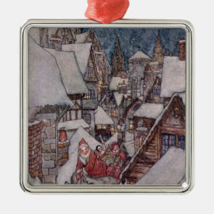 Ornement Métallique Illustrations de Noël