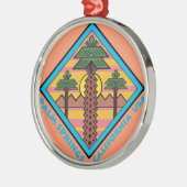 Ornement Métallique Illustrations originales de la Californie (Gauche)