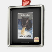 Ornement Métallique Im dans le lit d'ur (Gauche)