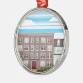 Ornement Métallique Immeuble (Gauche)