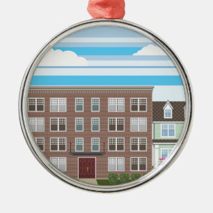 Ornement Métallique Immeuble