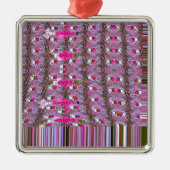 Ornement Métallique Imprimer l'art Motif Abstrait dense et complexe (Devant)