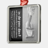 Ornement Métallique Indépendance à long (Gauche)