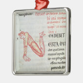 Ornement Métallique Initiale 'N de Historiated (Gauche)