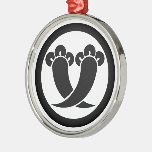 Ornement Métallique Intersecter les clous en cercle (Gauche)