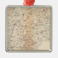 Itinéraire, campagne de Gettysburg