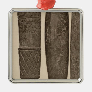 Ornement Métallique IX tuyaux en pierre, ainsi Calif