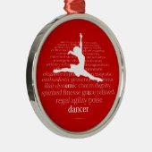 Ornement Métallique Je Suis Une danseuse (Droite)