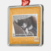 Ornement Métallique Je vous étreindrais plus grands (Gauche)