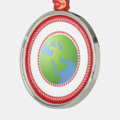 Ornement Métallique Jesse Globe Orament (Gauche)