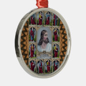 Ornement Métallique Jésus et les 12 apôtres (Droite)