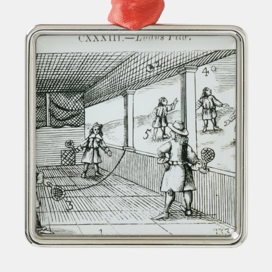 Ornement Métallique Jeu de boule (Devant)