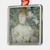 Ornement Métallique Jeune fille dans une robe de boule, 1879 (Gauche)