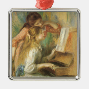 Ornement Métallique Jeunes filles au piano par Pierre Renoir