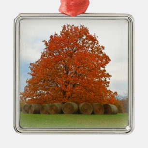 Ornement Métallique Jour d'automne