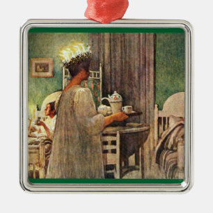 Ornement Métallique Jour de Lucia